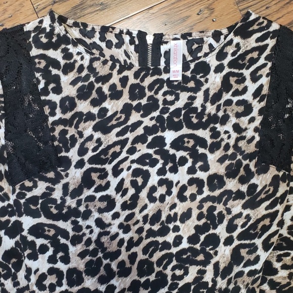 Xhilaration Leopard Print Dress - Picture 3 of 3